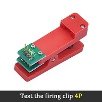 2.54mm 테스트 랙 PCB 클립 프로브 다운로드 프로그램 스프링 핀 SOP16 분리형 칩 기록 고정 장치, 02 4P, 02 4P