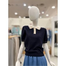 [무자크] NC엑스코 카라배색니트티 MM6WKT07