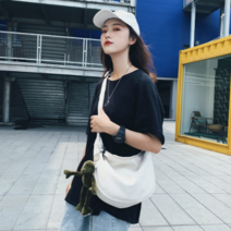 레드썬 남녀 커플 데일리 반달 크로스백