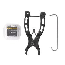 자전거 체인 링크 버클 제거 플라이어 클램프 후크 커넥터 클립 세트 사이클링 수리 도구 액세서리, [02] 9S