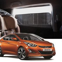 썬블럭 햇빛가래개 커튼 차박 아반떼MD, 아반떼MD(10~15년), 2열 좌우-펠트/차박, 1개