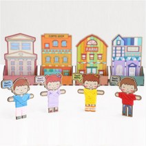 민화샵 핸드폰거치대 걱정인형만들기 (인형2세트), 1개, 우리집