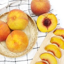김천 하우스 황도 털 복숭아 3kg (백천황도 엘바트 스미골드 양홍장), 양홍장 3kg (9-10과) - 9/18출고, 1개