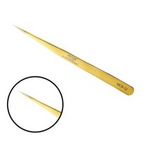 비투스 골드 속눈썹핀셋 MCS-12, L Shape(MCS-19)