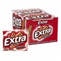 Extra 엑스트라 무설탕 시나몬 껌 15개입 10팩