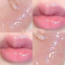 글래스 워터 라이트 립 영양 보습 투명 미세 플래시 젤리 케어 오일 학생용 여성 틴트, 한개옵션1, 03 C