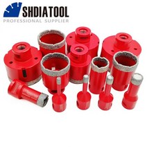 SHDIATOOL-다이아몬드 드릴링 코어 비트 M14 스레드 도자기 타일 석기 크라운 드릴 대리석 돌 벽돌 구멍 톱 1 개, 02 8mm_01 1pc