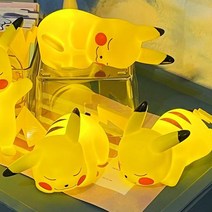 [포켓몬스터] 피카츄 미니 무드등 캐릭터 수면등 미니어쳐 4type, (새벽잠)