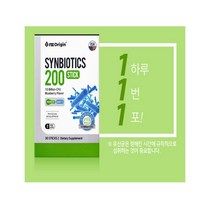 엔젯오리진 신바이오틱스 200스틱 100억유산균보장 2000mgx30포 블루베리맛, 4박스
