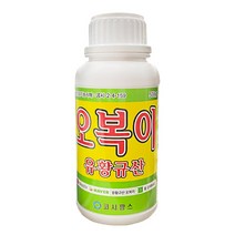(퍼스트팜) 오복이500ml 유황규산비료 포도 샤인머스켓 고추 배추 병해충 예방 비료 유기농 약 모두싹 복합비료, 3병