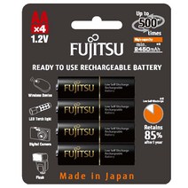 후지쯔 AA 프리미엄 충전지 4알 2550mAh 에네루프동급