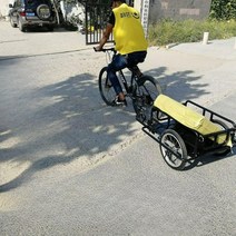 자전거 트레일러 바이크 트레일러 자전거캐리어 승마 캠핑 화물 소형 드래그, C