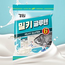 [붕어하늘] 경원 밀키글루텐/달콤한 우유함유/붕어낚시/떡밥/미끼/민물 집어제