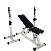 파워리프트랙 파워랙 미니렉 헬스장 홈짐 세트 하프 스쿼트 멀티 렉 덤벨 프레스 다기능, 디럭스 덤벨 벤치 + 스쿼트 랙