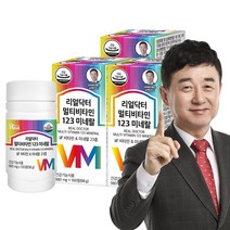 리얼닥터 멀티비타민 123 미네랄, 100정, 3개