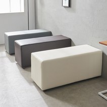 메로니 2인용 카페 인테리어 식탁 벤치 소파 의자, 크림아이보리, 벤치의자(W1500xD400xH420)