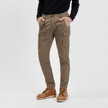 22FW[지아니루포]슬림핏 GL5053BD 텍스처드 패브릭 카고팬츠(CM)