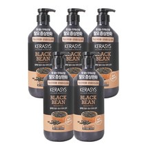케라시스 리얼네이처 블랙빈 샴푸 800ml, 5개