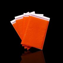 협력 프리미엄 뽁뽁이 안전봉투 25cmX28cm +4cm 100매 도서포장 디엠봉투 봉투뽁뽁이 비닐안전봉투 비닐에어캡 뽁뽁이안전봉투 뽁, 오렌지 내경22X27cm+4cm