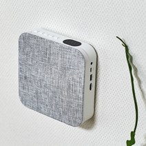 블루투스 스피커 CD 플레이어 MP3 무선배터리 패브릭커버 블루투스 인아웃 FM라디오 인테리어오디오 IAW-200C 벽걸이 탁상용 CD플레이어