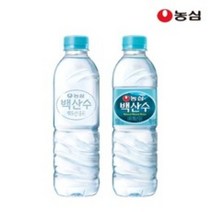 백산수 무라벨, 500ml, 39개