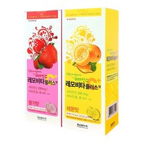 경남) 레모비타 플러스정 120정 레몬맛_딸기맛, 1개, 딸기맛