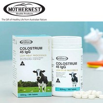 호주 마더네스트 초유 Mothernest Colostrum 45 lgG 300정, 1개