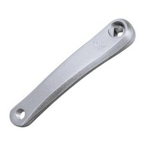 크랭크암 자전거크랭크 170 MM MTB 산악 자전거 왼쪽 크랭크 암 알루미늄 합금 광장/마름모 구멍 Crankset, 04 diamond  silver