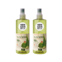 오가니아 착한 알로에 베라 젤미스트 98% 400g, 400ml, 2개