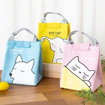 ms 민화샵 보냉가방A형 은박단열 피크닉여행가방, 물고기(그레이)