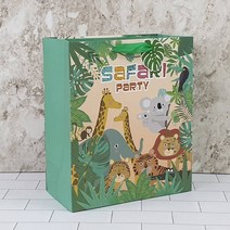 ABM 싸파리 파티 쇼핑백 대 종이봉투 쇼핑백 선물봉투 종이쇼핑백 종이백
