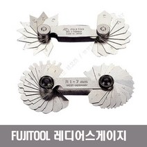 FUJITOOL 래디어스게이지-R게이지 178-MC-MR, 1개