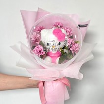 모리앤 정품캐릭터 레터링풍선 인형꽃다발 헬로키티