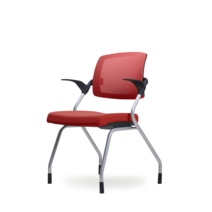 베스툴 U20 시리즈 U20F110G 회의 도서관 의자, 레드