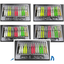 TK 믹스웜 볼락 전갱이 아징 풀치 15개+4, 5.스트레이트웜