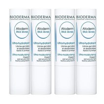 바이오더마 아토덤 보습 립밤 스틱 레브르 4g X 4개 Bioderma Atoderm Hydrating Soothing Lip Stick