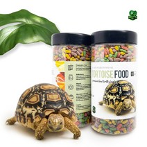 렙츠 과일맛 육지거북이 사료 350g 향과 맛을 하나로 잡았다!!