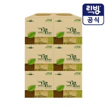 [삼정펄프] 그루 무표백 홈냅킨 120매 6입x1개/화장지/티슈, 그루 홈냅킨 120매 6입x1개, 1개