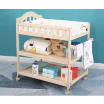 원목기저귀갈이대 기저귀 교환대 침대 아기, 대형 기저귀 교환대 (약한 원목 칸막이)