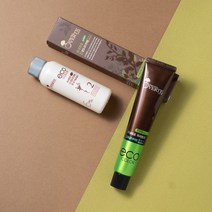 (정품) 오베르떼 허브 성분 무자극 에코칼라 85g (7컬러) / 친환경 염색약, 4.0 어두운갈색