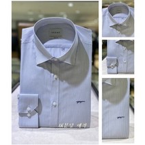 [AK분당점] [예작셔츠]남성 긴팔 슬림핏 스트라이프 YJ2FBS162