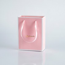 보부상가방 패브릭 가벼운 패브릭 대학생 여성 미니 크로스백 숄더백 핸드폰가방 손잡이가 달린 크래프트 종이 가방 대량 대형 쇼핑백 흰색 검정색 선물 토트백 재활용 가능한 소매 개, 63.with logo  30x10x25cm
