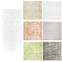 프리미엄 폼블럭 붙이는벽돌 고급시트지 단열도어 인테리어 무지시트지시공 몰딩 셀프도배, 폼롤러 폭 100cm x 세로 10m, 대리석브라운