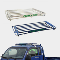 1톤 철재캐리어 포터2 봉고3 화물차용품 갑바다이 화물차캐리어, 백색