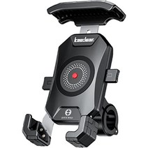 Kaedear 가에디아 KDR-M14C 오토바이 스마트폰 홀더 진동 흡수 마운트 호환 방수 퀵 홀드 블랙, 블랙 19-3911tcx