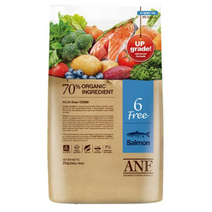ANF 전연령 유기농 6Free 연어 애견사료, 1개, 6kg, 생선