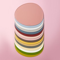까사무띠 아모르 페블 실리콘 테이블 매트 16color AMORE PEBLE BPA FREE 조약돌 식탁매트 받침, 올리브