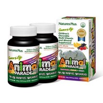 네이처스플러스 애니멀퍼레이드 멀티비타민, 2개, 100g