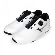 미즈노 넥스라이트 지에스 보아 남성 골프화 - 화이트, 화이트 270mm