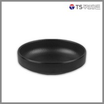 [돌산멜라민] 체크(흑) - 신한식구프 반찬기 (업소용그릇 멜라민그릇 예쁜그릇 식당접시 멜라민볼 멜라민찬기 검정색그릇), (DS-7893/7750), 블랙 3.5